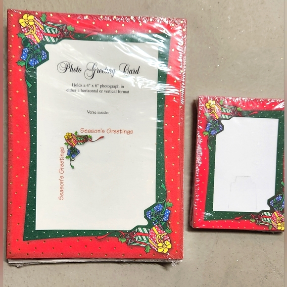 Holiday Photo Insert Cards - Picture 1 of 5